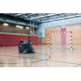 Viper ROS1300 Rider Sweeper with Wet Acid Batteries